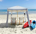 Beach Day Combo 1 - 1 x Cabana, 2 x Chairs, 2 x Towels & 2 SUP boards or Single Kayaks